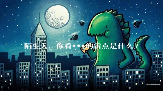 陌生人，你看***的雷点是什么?